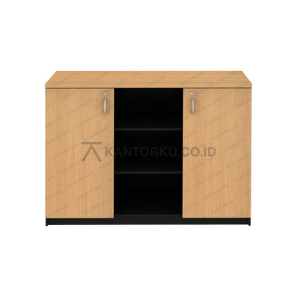 Lemari kantor Expo MTB 3092 dengan rak terbuka di tengah – kantorku.co.id