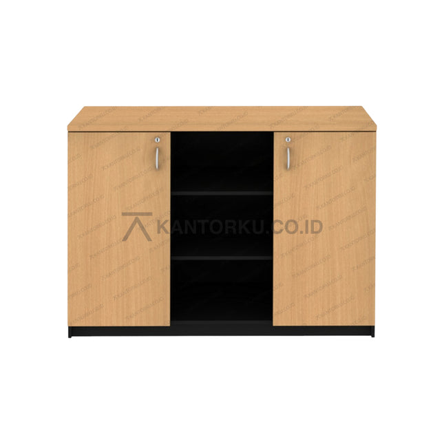 Lemari kantor Expo MTB 3092 dengan rak terbuka di tengah – kantorku.co.id