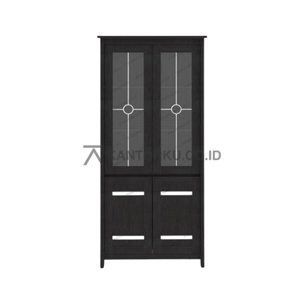 Lemari pajangan vertikal Expo DC1508 gaya minimalis – Kantorku