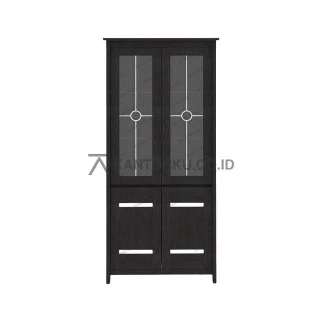 Lemari pajangan vertikal Expo DC1508 gaya minimalis – Kantorku
