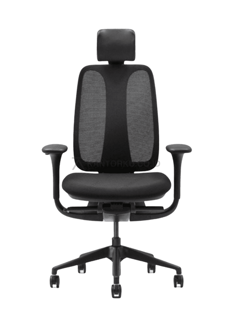 FIRM LIBRA office chair mendukung kenyamanan duduk jangka panjang. Tersedia di Kantorku.co.id