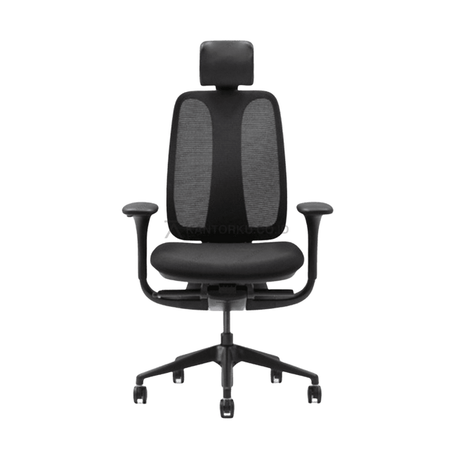 FIRM LIBRA office chair mendukung kenyamanan duduk jangka panjang. Tersedia di Kantorku.co.id