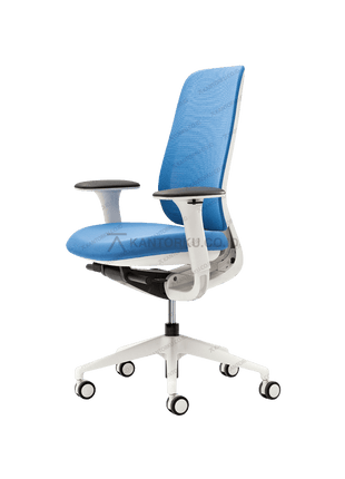 Kursi kantor FIRM LIBRA modern menyesuaikan gerakan tubuh alami. Tersedia di Kantorku.