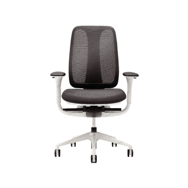 Kursi Kantor FIRM Libra LB 307 D Frame White