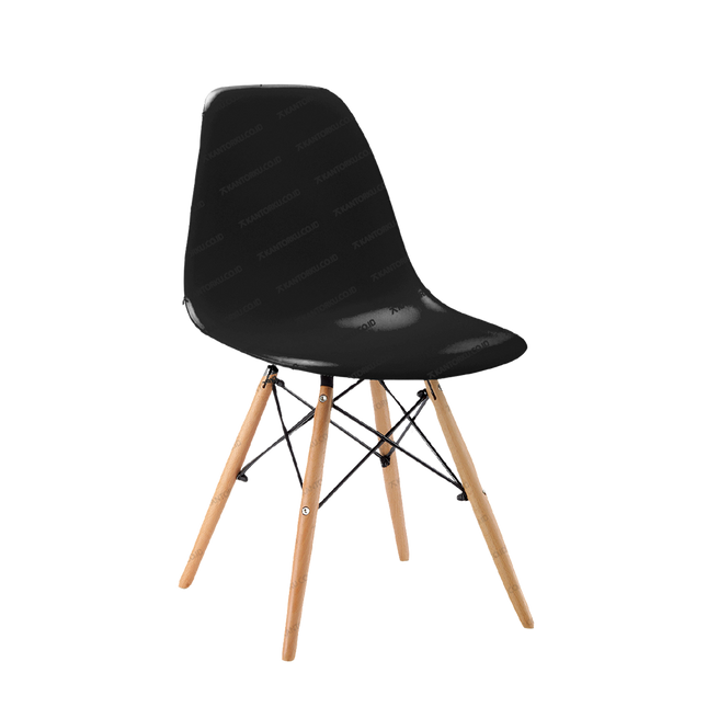 kursi serbaguna highpoint moulded kaki kayu maple — kantorku