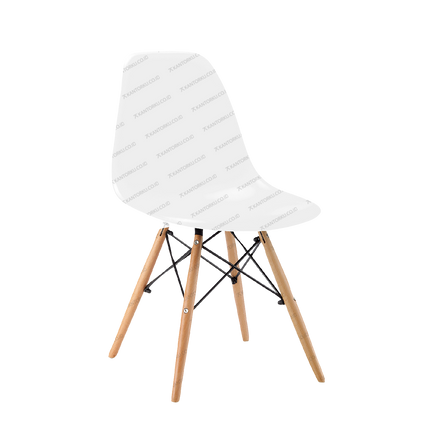 kursi ruang makan highpoint kaki kayu maple — kantorku