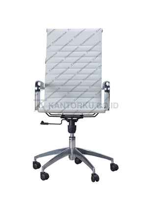Kursi Kantor Harold Nyla Link LA dengan kaki aluminium elegan – Kantorku