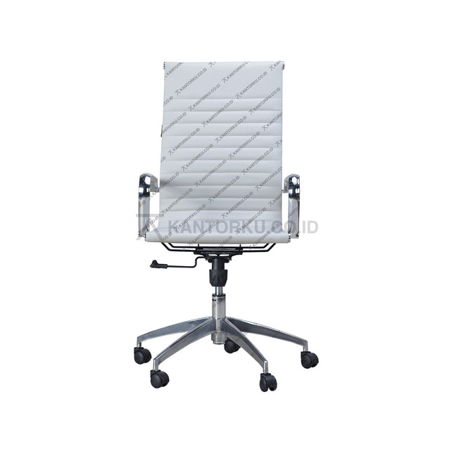 Kursi Kantor Harold Nyla Link LA dengan kaki aluminium elegan – Kantorku