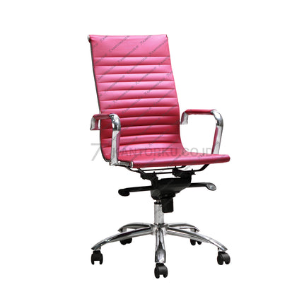 Kursi Kantor Ergonomis - Kursi Kerja desain Minimalis - Kursi Staff - Kursi Karyawan - kursi dengan roda, sandaran lengan, dan tuas hidrolik - KANTORKU