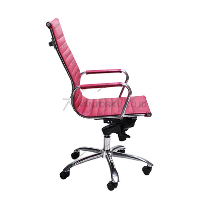 Kursi Kantor Ergonomis - Kursi Kerja desain Minimalis - Kursi Staff - Kursi Karyawan - kursi dengan roda, sandaran lengan, dan tuas hidrolik - KANTORKU