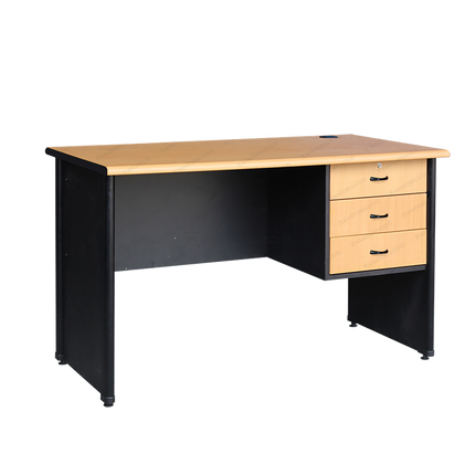 Meja Kantor Lunar LMK 1275 L3 Desain elegan untuk kantor modern