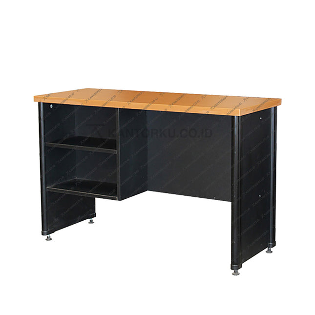 Meja Lunar Tipe LMK berbahan partikel board desain elegan – KANTORKU