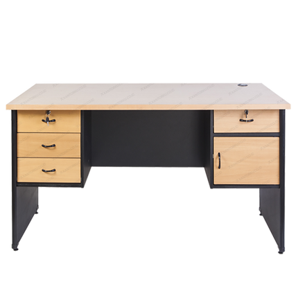 Meja Kantor Lunar LMK 1475 L31P Desain elegan untuk kantor modern