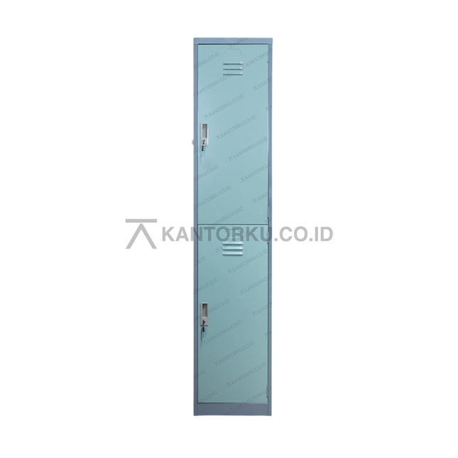 Lemari loker besi Lion Metal L 552 dua pintu tersedia di Kantorku