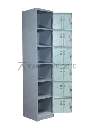 Loker besi 6 pintu Lion Metal L 556 ada di kantorkudotcodotid