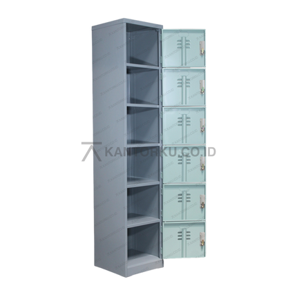Loker besi 6 pintu Lion Metal L 556 ada di kantorkudotcodotid