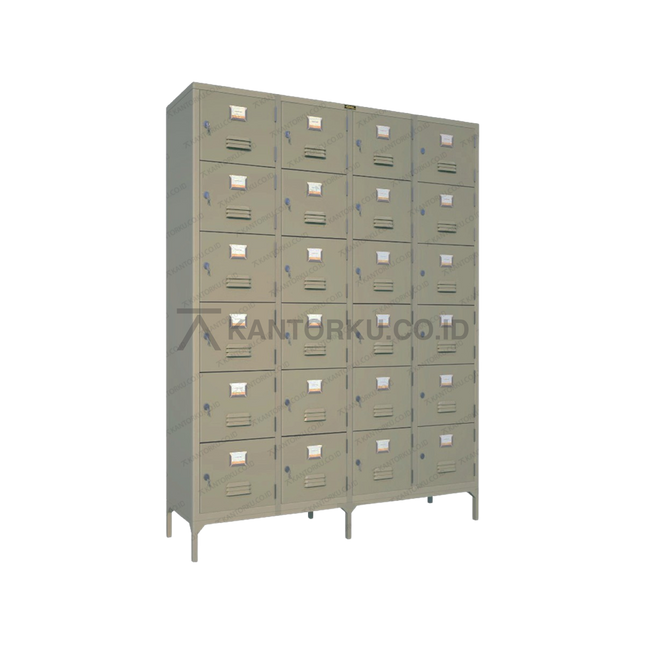 Locker Elite EL466 GD4K loker besi tahan karat dengan finishing powder coating – kantorkudotcodotid