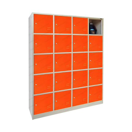 Locker Kozure 20 kompartemen full plat besi