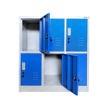 Locker Kozure 6 pintu full plat besi