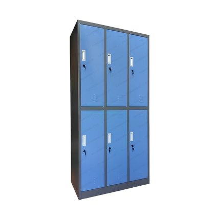 Locker Kozure KL-6W loker besi 6 pintu