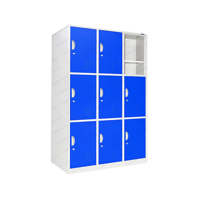 Locker Kozure KL-9WX loker besi 9 pintu lebar
