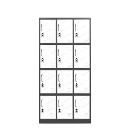 Locker Uno UL-12 12 Pintu Besi kokoh untuk penyimpanan barang pribadi