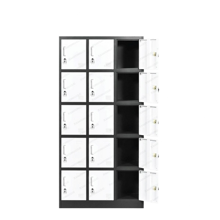 Locker Besi Uno UL-15 Lima belas pintu dengan desain modern dan aman