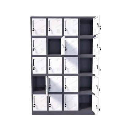 Locker 20 pintu UL-20 dengan pengunci individual
