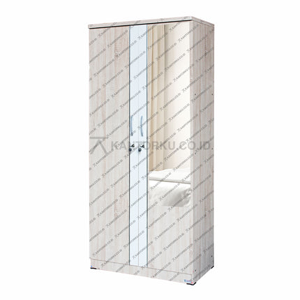 Lemari pakaian Lunar LPT 011 desain elegan bahan berkualitas – KANTORKU.CO.ID