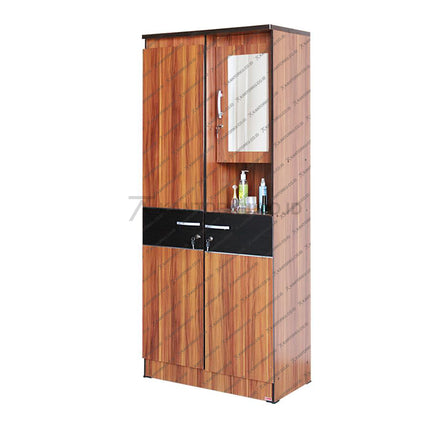 Lemari pakaian Lunar LPT 014 ukuran 80 x 42 x 182 cm praktis – KANTORKU