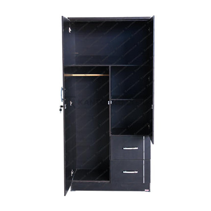 Lemari minimalis ukuran 80 x 40 x 182 cm dengan desain modern – KANTORKU.CO.ID