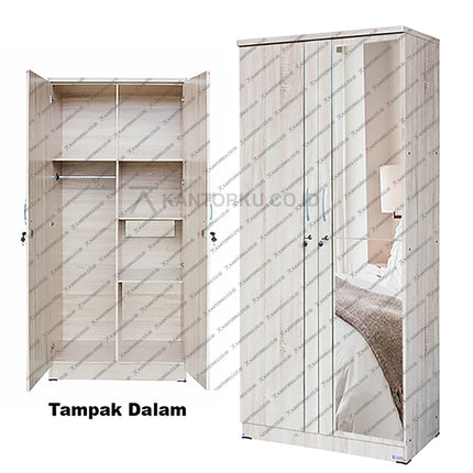 Lemari Pakaian LUNAR LPT 027