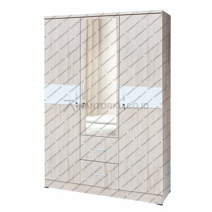 Lemari modern elegan berbahan partikel board kokoh – KANTORKU.CO.ID