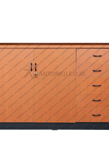 Lemari arsip kantor Lunar LRP 702 dengan rak kokoh – KANTORKU