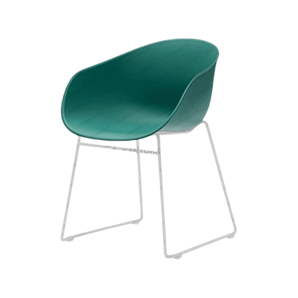 Kursi FIRM Lumi desain modern penuh warna untuk ruang kreatif. Tersedia di Kantorku.