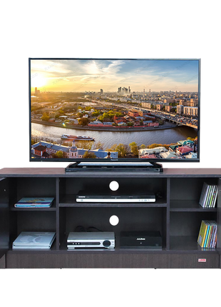 Rak TV Lunar LVR 122 Desain elegan dengan pilihan warna oak