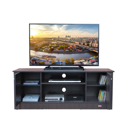 Rak TV Lunar LVR 122 Desain elegan dengan pilihan warna oak