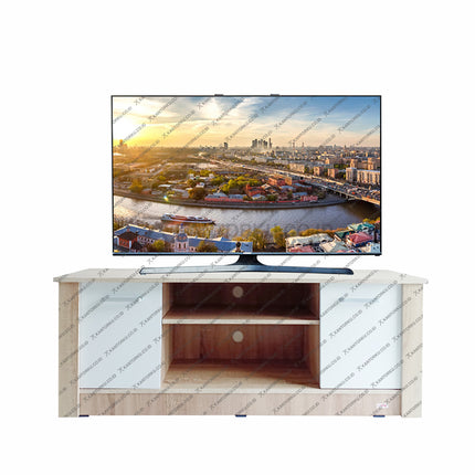 Rak TV dua pilihan warna oak dan espresso – KANTORKUDOTCODOTID
