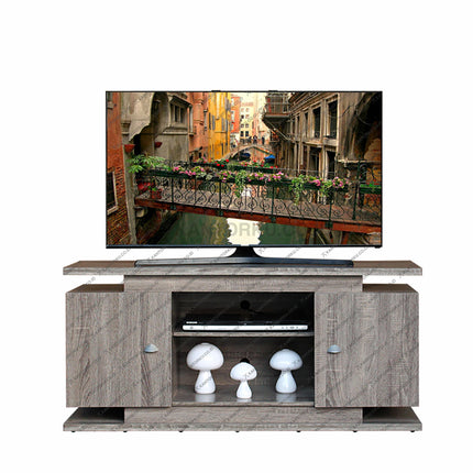 Rak TV minimalis Lunar LVR 126 warna oak – KANTORKU