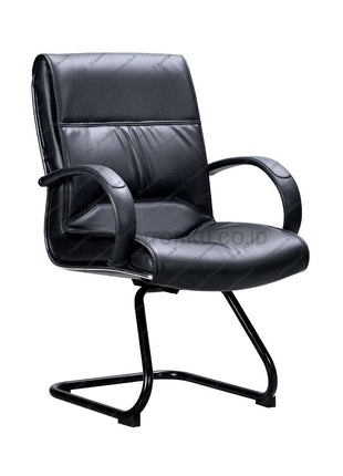 Kursi rapat Ergotec LX 818U dengan kaki cantilever kuat dan desain elegan untuk ruang kerja profesional Kantorku