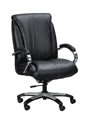 Kursi kantor Ergotec LX 846 PR ergonomis dengan kaki nylon kuat dan tahan lama Kantorku.co.id