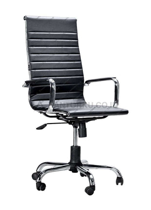 Kursi kerja Ergotec LX 907 TR ergonomis dengan rangka chrome anti karat dan fitur hidrolik Kantorku.co.id