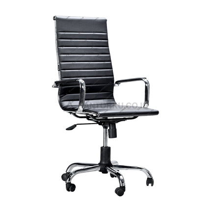 Kursi kerja Ergotec LX 907 TR ergonomis dengan rangka chrome anti karat dan fitur hidrolik Kantorku.co.id