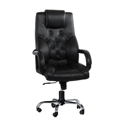 Kursi Kantor Ergotec Nyaman dengan material mesh dan fabric oscar