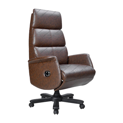 Kursi kerja Ergotec LX 961 W7 ergonomis dengan tuas kontrol dan kenyamanan ekstra Kantorku.co.id