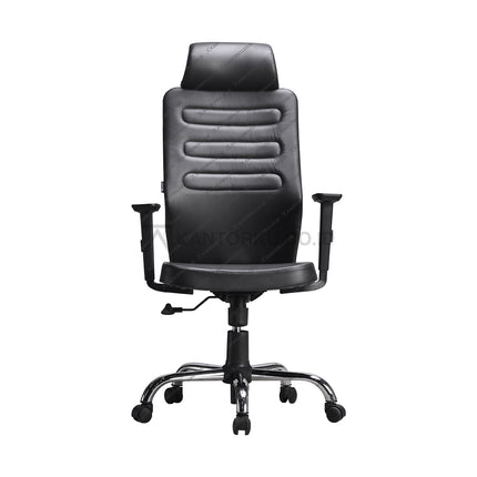 Kursi Direktur Ergotec LX 962 TR dengan desain elegan dan sistem hidrolik modern Kantorku