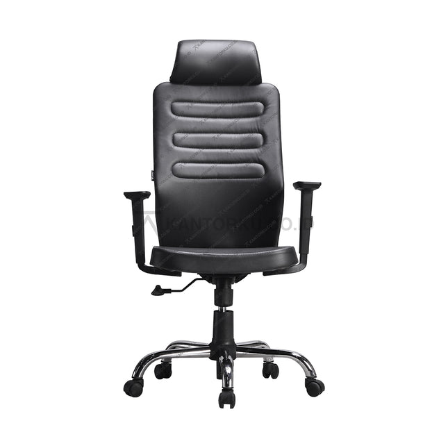 Kursi Direktur Ergotec LX 962 TR dengan desain elegan dan sistem hidrolik modern Kantorku