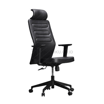 Kursi kantor Ergotec LX 962 X ergonomis dengan sandaran lengan empuk berlapis cushion Kantorku.co.id