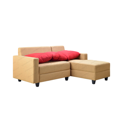 sofa santai jakarta kain polyester empuk dan mewah Tersedia di Kantorku
