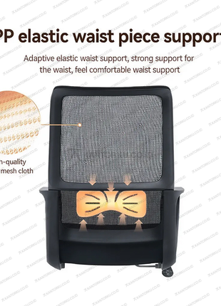 SIHOO M106-1101 kursi kerja profesional dengan rangka fiber glass dan sandaran mesh – Tersedia di Kantorku.com